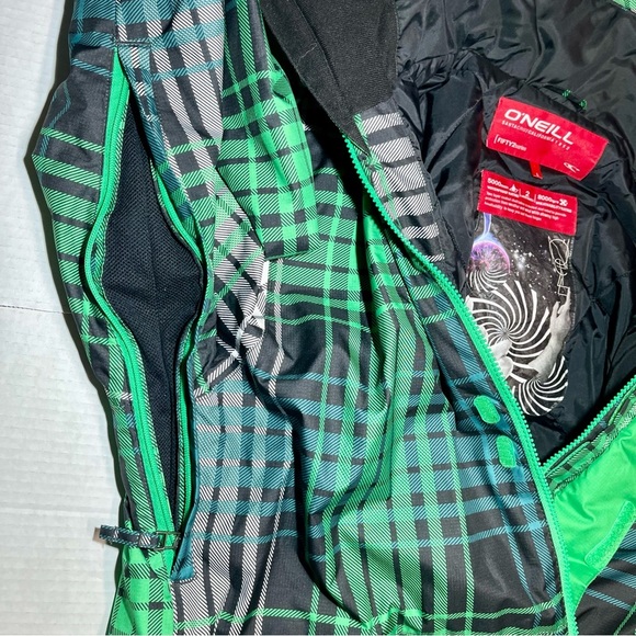 O'NEILL Fifty2 Series Insulated Ski / Snowboard Jacket Juniors Green Size Large - Picture 12 of 15